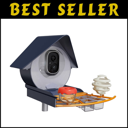 Solar Smart Bird Feeder - Capture, Identify and Enjoy Various Bird Species