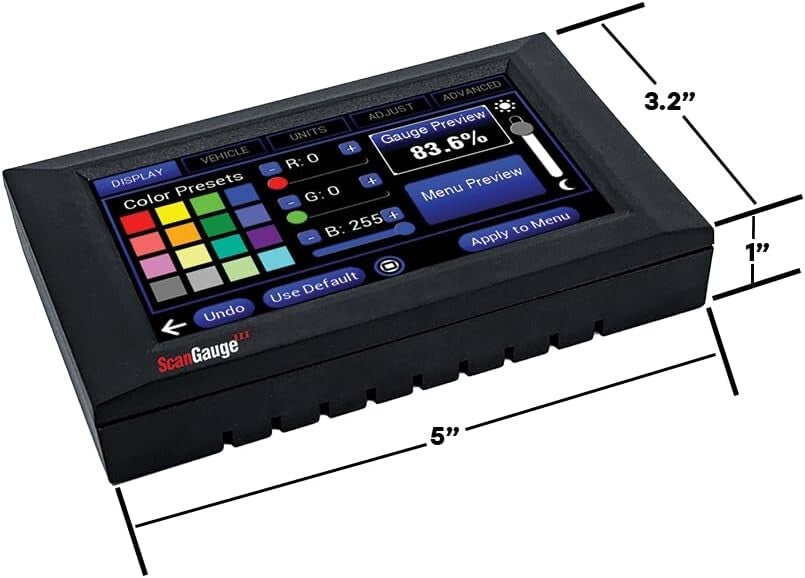 Advanced Touch Screen Code Reader with WiFi Updates – 3-in-1 Digital Gauges