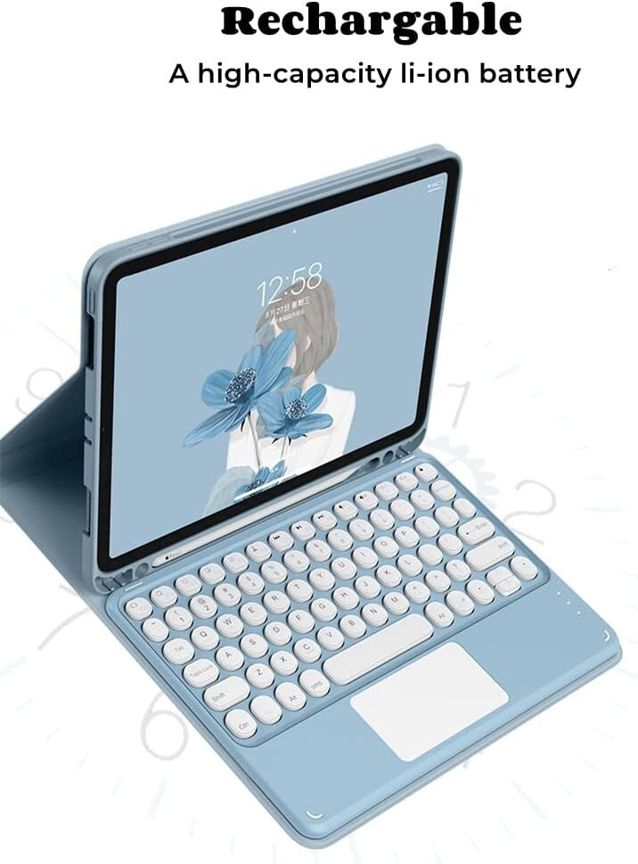 Elegant Detachable Keyboard Case for Galaxy Tab A8 2022 - Touchpad & Protection