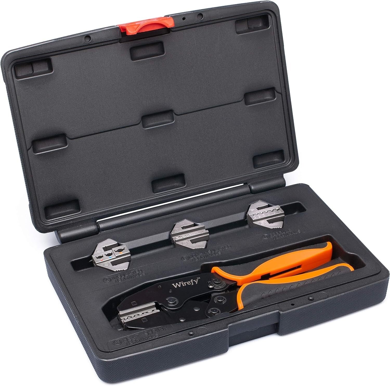 Durable 5 PCS Crimping Tool Set with Lifetime Warranty for Reliable Performance