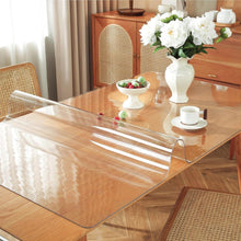 Load image into Gallery viewer, 1.5mm Thick PVC Clear Table Cover - Stylish Protection for Dining &amp; Office Desks