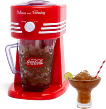 Load image into Gallery viewer, Versatile Red Margarita Machine - 40-Ounce Slushy Maker with Carry Handle