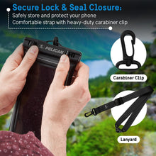 Load image into Gallery viewer, Universal Floating Waterproof Phone Case - 4 Pack with Detachable Lanyards