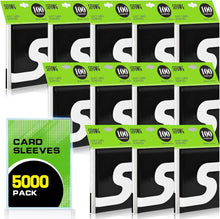 Load image into Gallery viewer, 5000-Count Premium Clear Card Sleeves for Ultimate Trading Card Protection