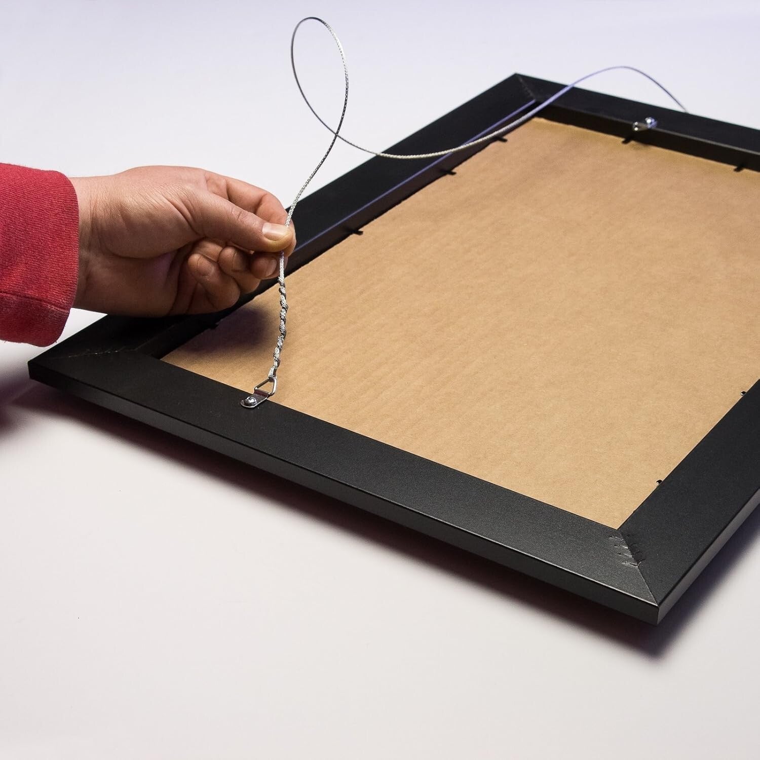 Elegant Black Wood 12x18 Photo Frame with 2-Opening Mat for Cherished Memories