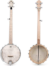 Load image into Gallery viewer, Full-Size 5-String Maple Banjo Kit with Remo Head &amp; Accessories for All Levels