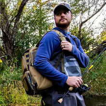 Load image into Gallery viewer, Fashionable Fishing Tackle Bag with SBS Zippers &amp; Ergonomic Design for Comfort
