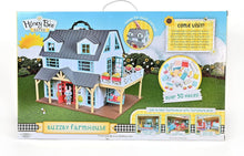 Load image into Gallery viewer, Buzzby Farmhouse Dollhouse Playset – 49 Accessories &amp; 2 Exclusive Figures