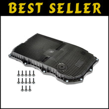 Load image into Gallery viewer, Durable Transmission Fluid Pan with Drain Plug, Gasket &amp; Bolts for Select Models