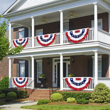 Load image into Gallery viewer, Vivid 3x6 Feet American Flag Banners - Perfect for Memorial Day Celebrations