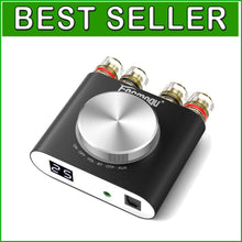 Load image into Gallery viewer, Compact 200W HiFi Stereo Mini Amplifier with Bluetooth, AUX &amp; Optical Inputs