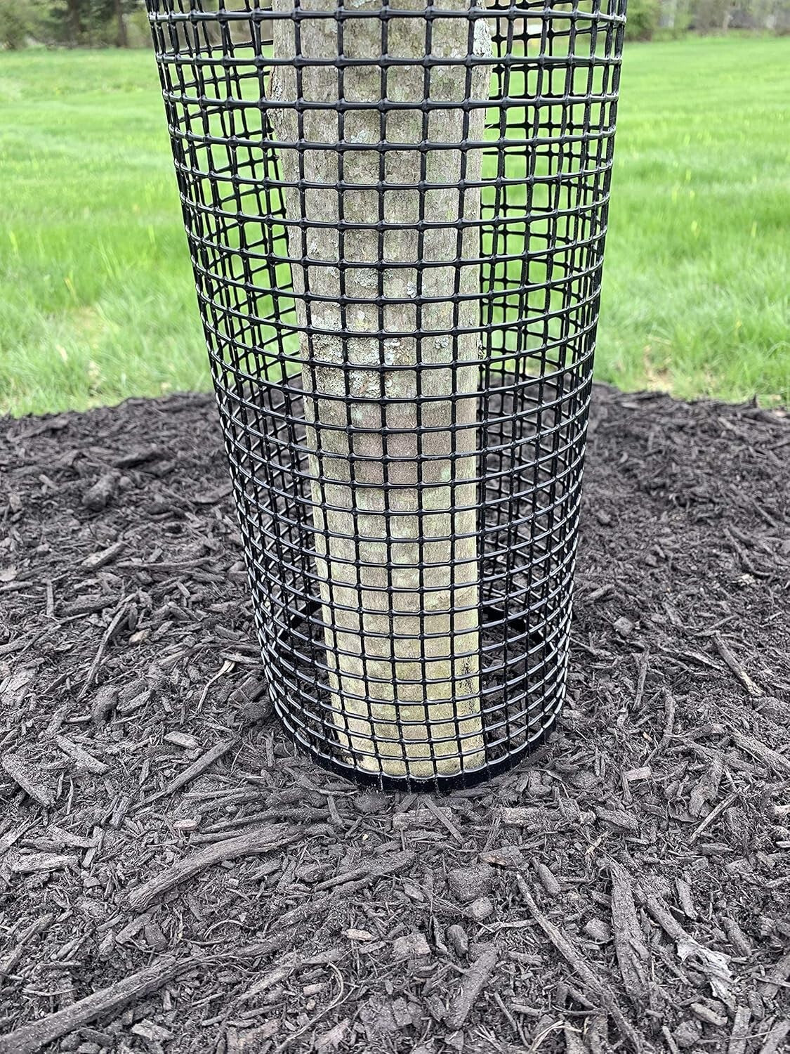 Durable Mesh Tree Bark Protectors | 5-Pack, 48" Tall for Optimal Tree Care