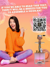 Load image into Gallery viewer, Rose Gold 2 Hose Hookah Set with LED Base - Stunning Smoke &amp; Flavor Experience