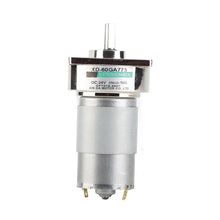 Load image into Gallery viewer, Durable Metal 24V DC Gear Motor 35W – Adjustable Speed and Direction, 500 RPM