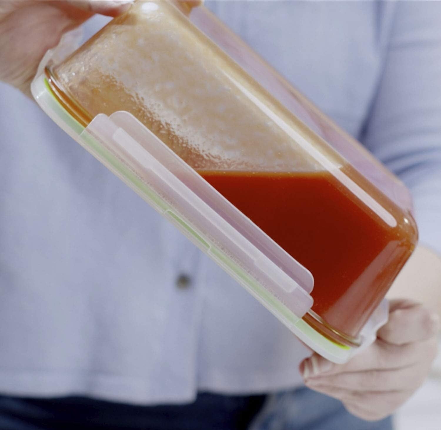 Airtight Borosilicate Glass Containers with Locking Lids - Oven & Microwave Safe