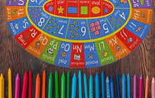 Load image into Gallery viewer, Interactive Kids Learning Rug - ABC &amp; Numbers Play Mat for Classroom &amp; Home