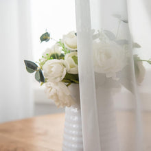 Load image into Gallery viewer, Luxurious 90-Inch Sheer Pinch Pleated Curtains - Ideal for Living Room &amp; Bedroom