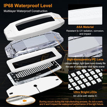 Load image into Gallery viewer, Bright Blue 84 LED Marine Boat Lights - Waterproof IP68 Underwater Illumination