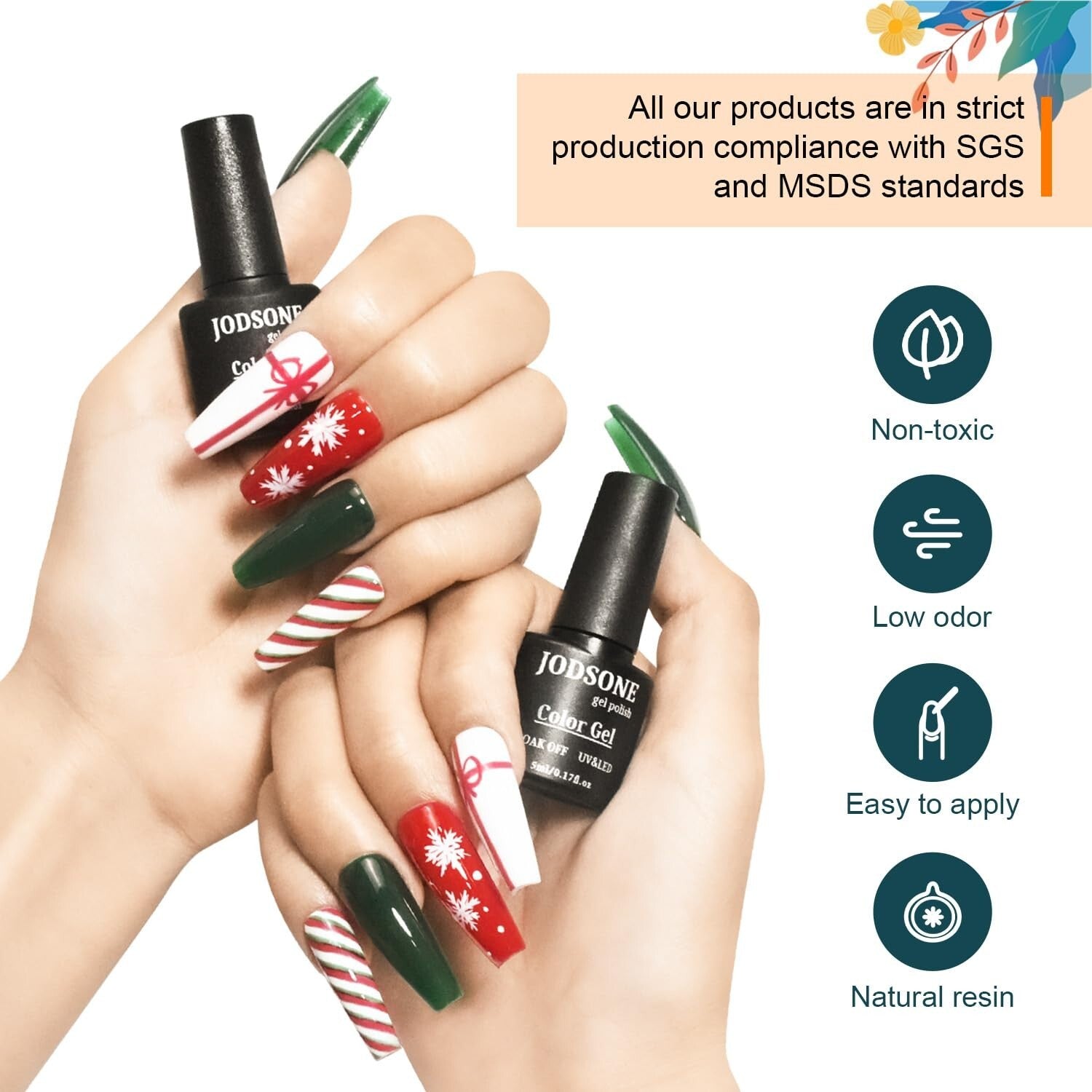 Complete Manicure Set: 32 Gel Nail Polishes & LED Dryer for Home Spa Experience