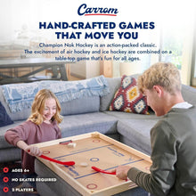 Load image into Gallery viewer, Family-Friendly Champion Nok Hockey Game - No Assembly Required for Instant Play