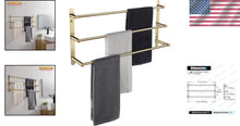 Load image into Gallery viewer, Rustproof Stainless Steel Ladder Towel Bar – Elegant 3-Tier Wall-Mounted Design