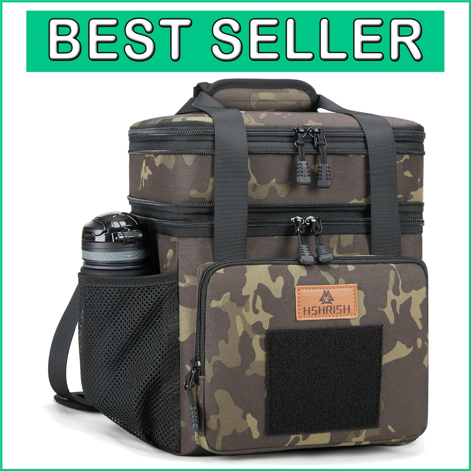 All-in-One Insulated Cooler Bag for Work and Outdoor Adventures - 22L Capacity