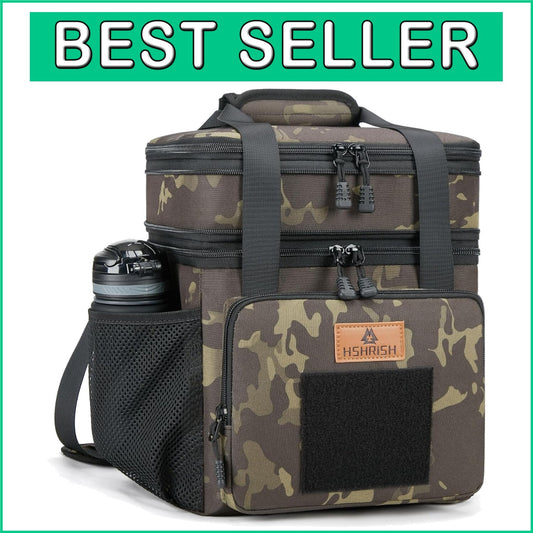 All-in-One Insulated Cooler Bag for Work and Outdoor Adventures - 22L Capacity