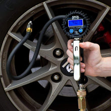 Load image into Gallery viewer, Portable JACO FlowPro 2.0 Tire Inflator with 360° Swivel Gauge - 200 PSI Power