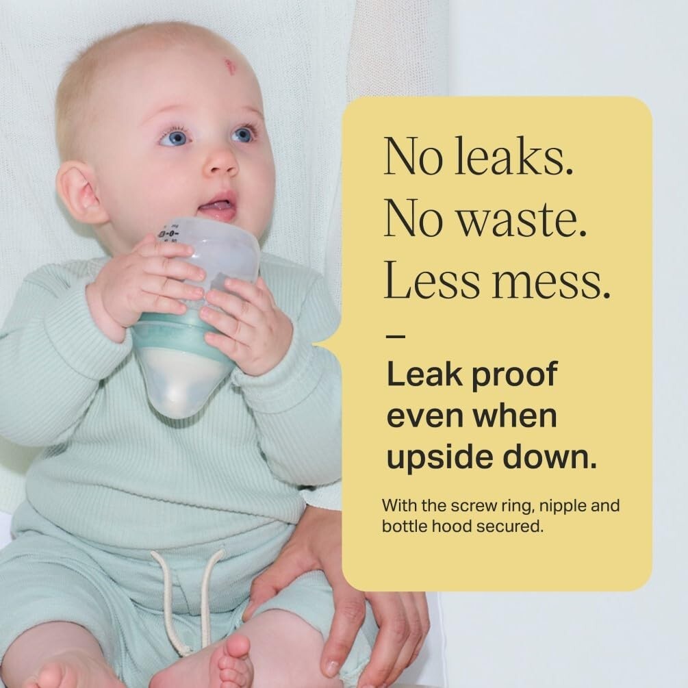 Advanced 14 Piece Baby Feeding Set - Leakproof Anti-Colic Bottles & Accessories