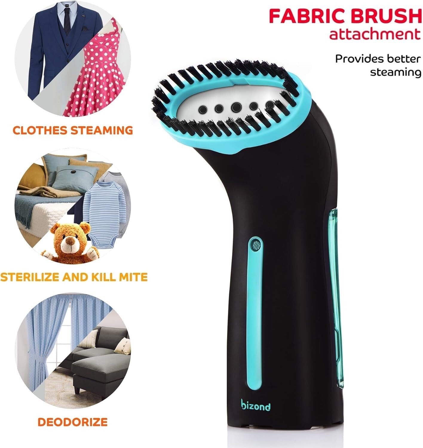Portable Handheld Travel Steamer - No Spitting, Safe & Efficient Wrinkle Removal