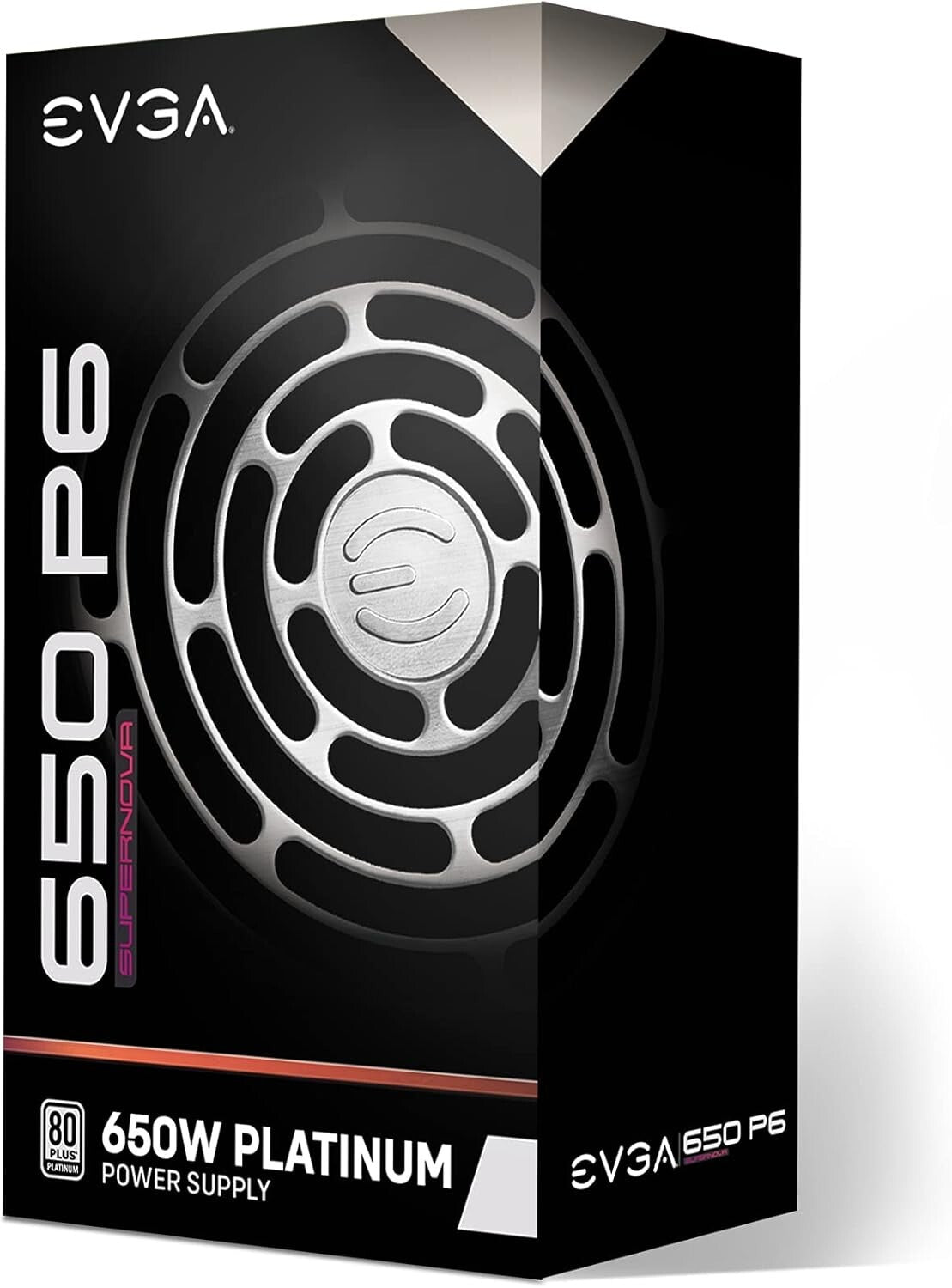 Efficient Supernova 650 P6 80 PLUS Platinum Power Supply - 10-Year Warranty