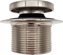Load image into Gallery viewer, Satin Nickel 14" x 1-1/2" Tub Waste Assembly with Tip-Toe Drain Plug - 1-Pack