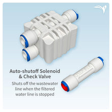 Load image into Gallery viewer, Aquarium Grade 75 GPD RO/DI Water Filter with Carbon Block &amp; Deionizing Filters