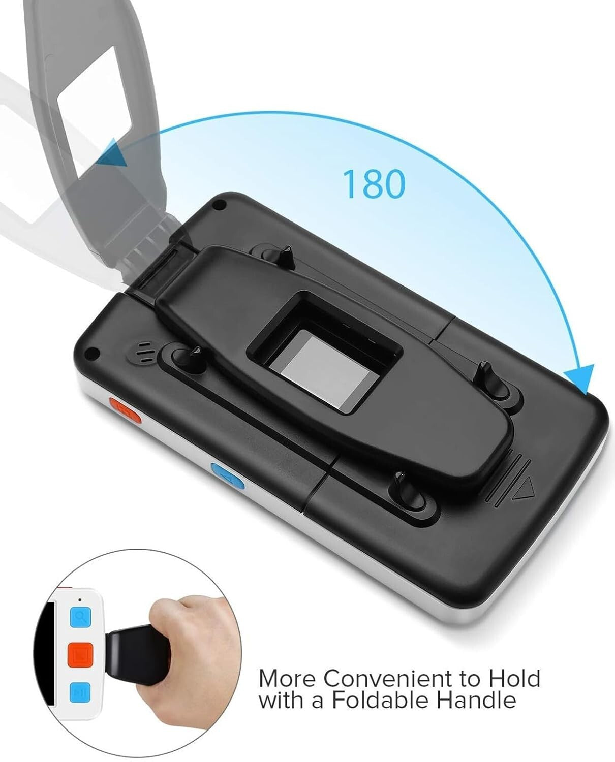 5-Inch Digital Magnifier with AV Output & Long Battery Life for Enhanced Vision