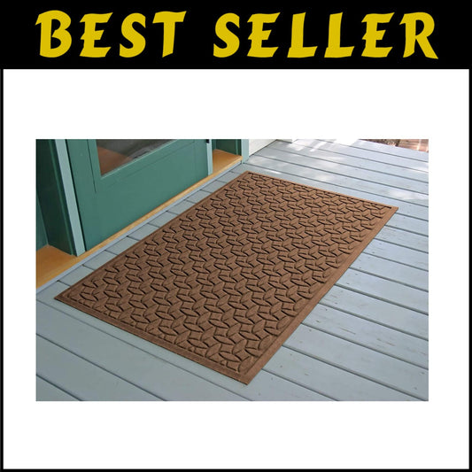 3' x 5' Waterhog Doormat - Commercial-Grade Skid Resistance for All Floors