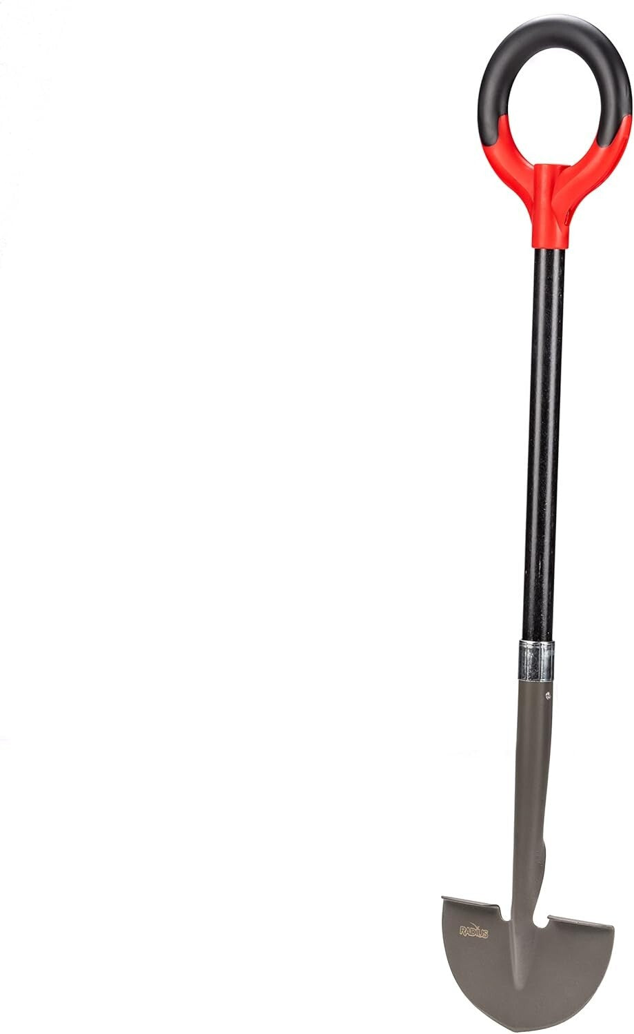 Durable and Efficient Red Garden Edger with Ergonomic Grip - 45" Long