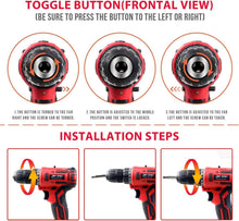 Load image into Gallery viewer, Fully Equipped 21V Cordless Drill Kit with 112-Piece Accessory Set for Home DIY