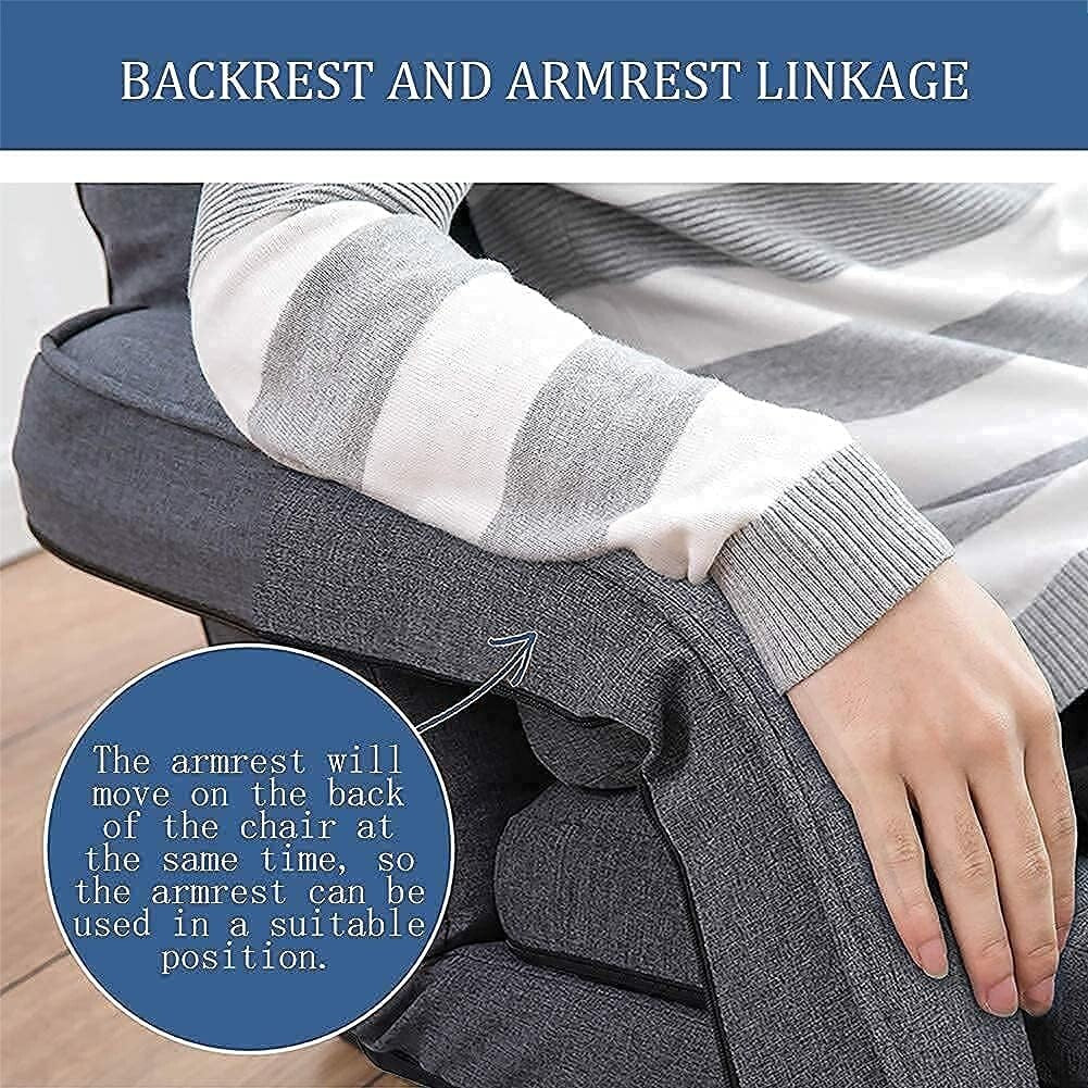 Compact Folding Gaming Chair with 42 Reclining Positions – Comfort Meets Style