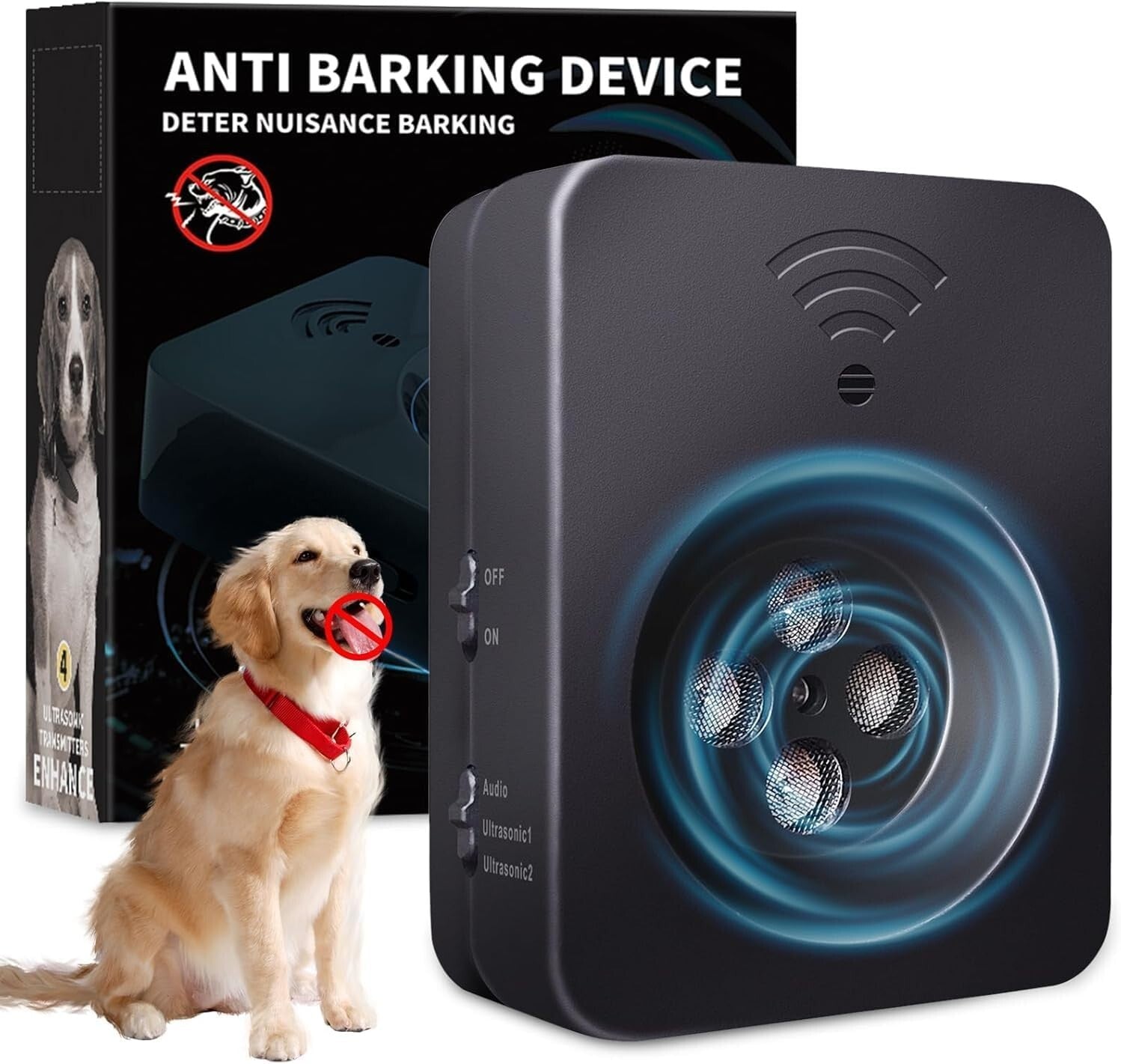 Durable USB Rechargeable Dog Barking Control Device - Indoor/Outdoor Use