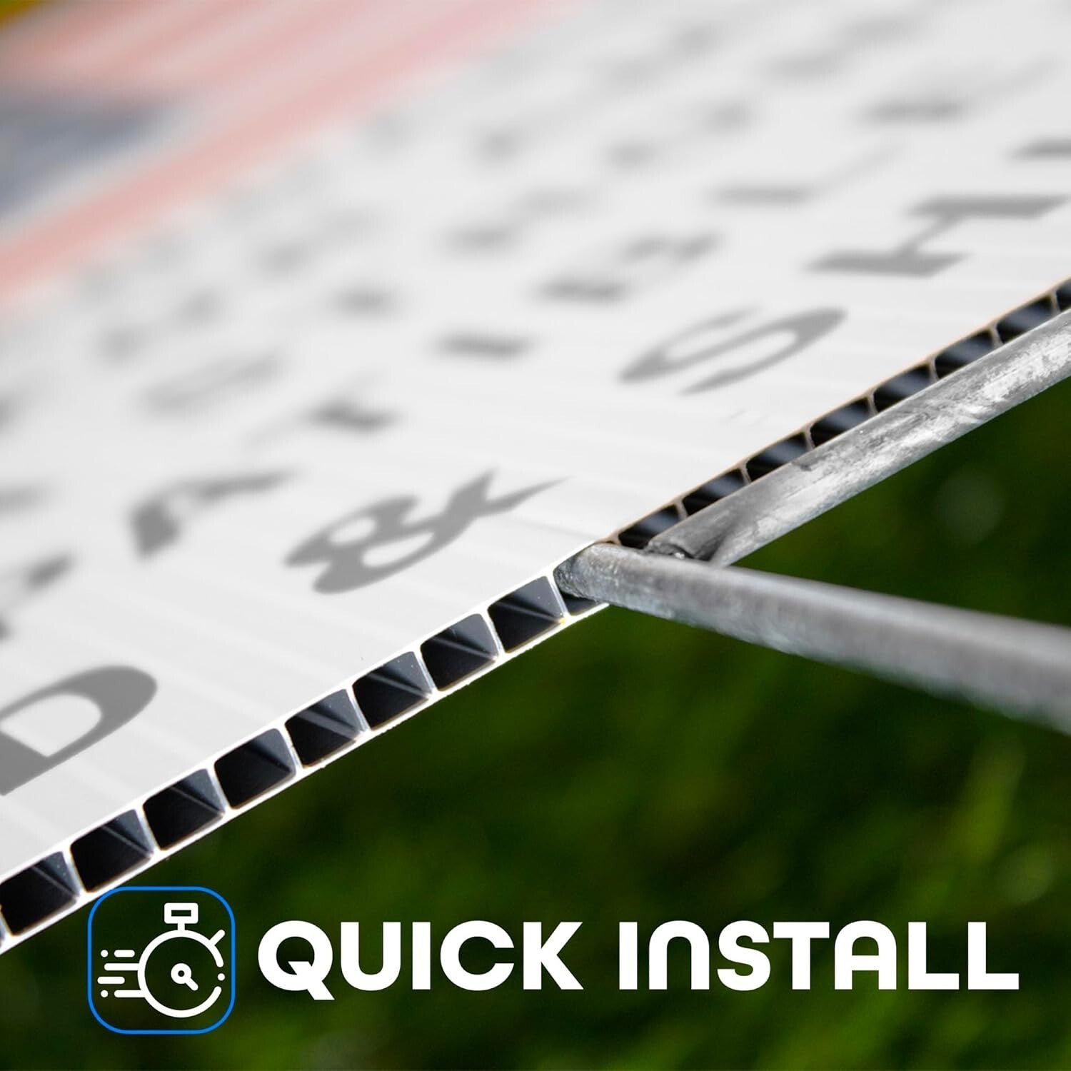 Heavy-Duty 30" Wire Stakes for Lawn Signs - Ideal for Realtors & Campaigns