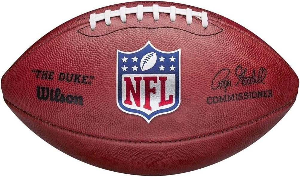 Authentic NFL Football - The Duke Metallic Gold Edition, Hand-Stitched Quality