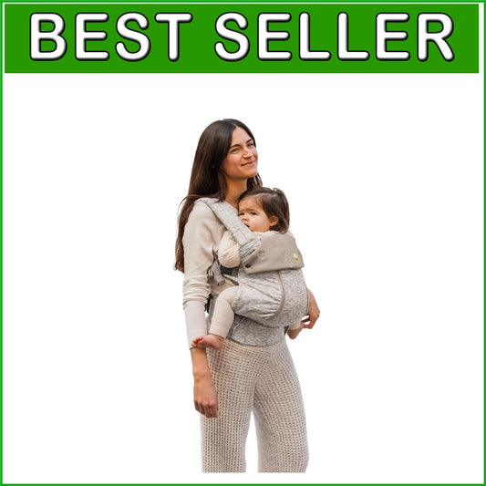 Adjustable Ergonomic Baby Carrier - Perfect for Infants and Toddlers - 7-45 lbs