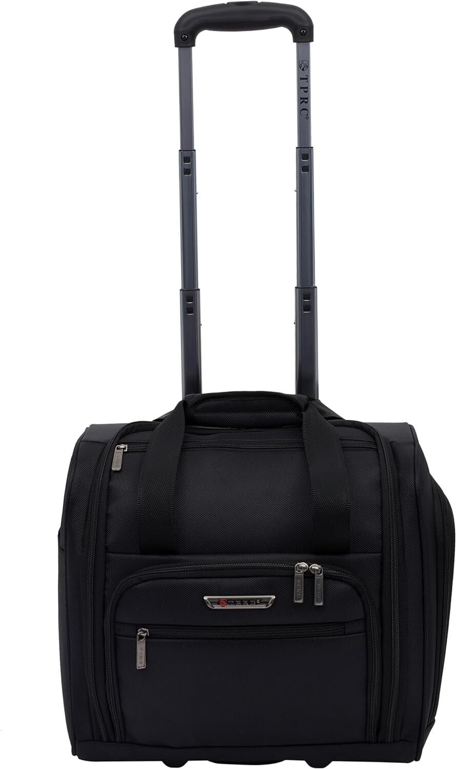 Durable 15-Inch Carry-On Luggage with USB Charging Port & Smooth Rolling Wheels
