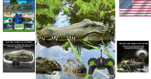 Load image into Gallery viewer, Rechargeable Remote Controlled Alligator Head Boat - Perfect for Pool &amp; Lake Fun