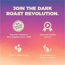 Load image into Gallery viewer, Rich Dark Roast Ground Coffee - 100% Arabica, 10oz Bag - Family-Owned Since 1916