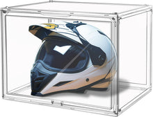 Load image into Gallery viewer, Versatile XL Stackable Plastic Storage Bins - Perfect for Helmets, Shoes &amp; More