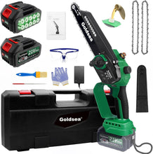 Load image into Gallery viewer, Efficient 8 Inch Cordless Chainsaw - Ideal Tool for Home Garden Maintenance