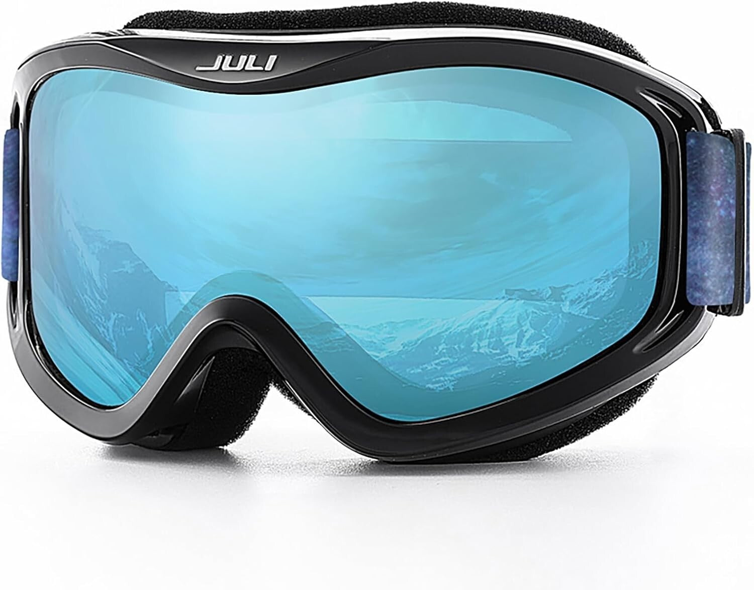 JULI Rimless Snow Goggles with Helmet Compatibility and Lifetime Guarantee
