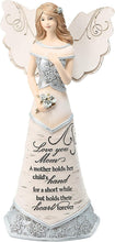 Load image into Gallery viewer, 7.5-Inch Polyresin Angel with Debossed Message - Cherished Keepsake for Mom