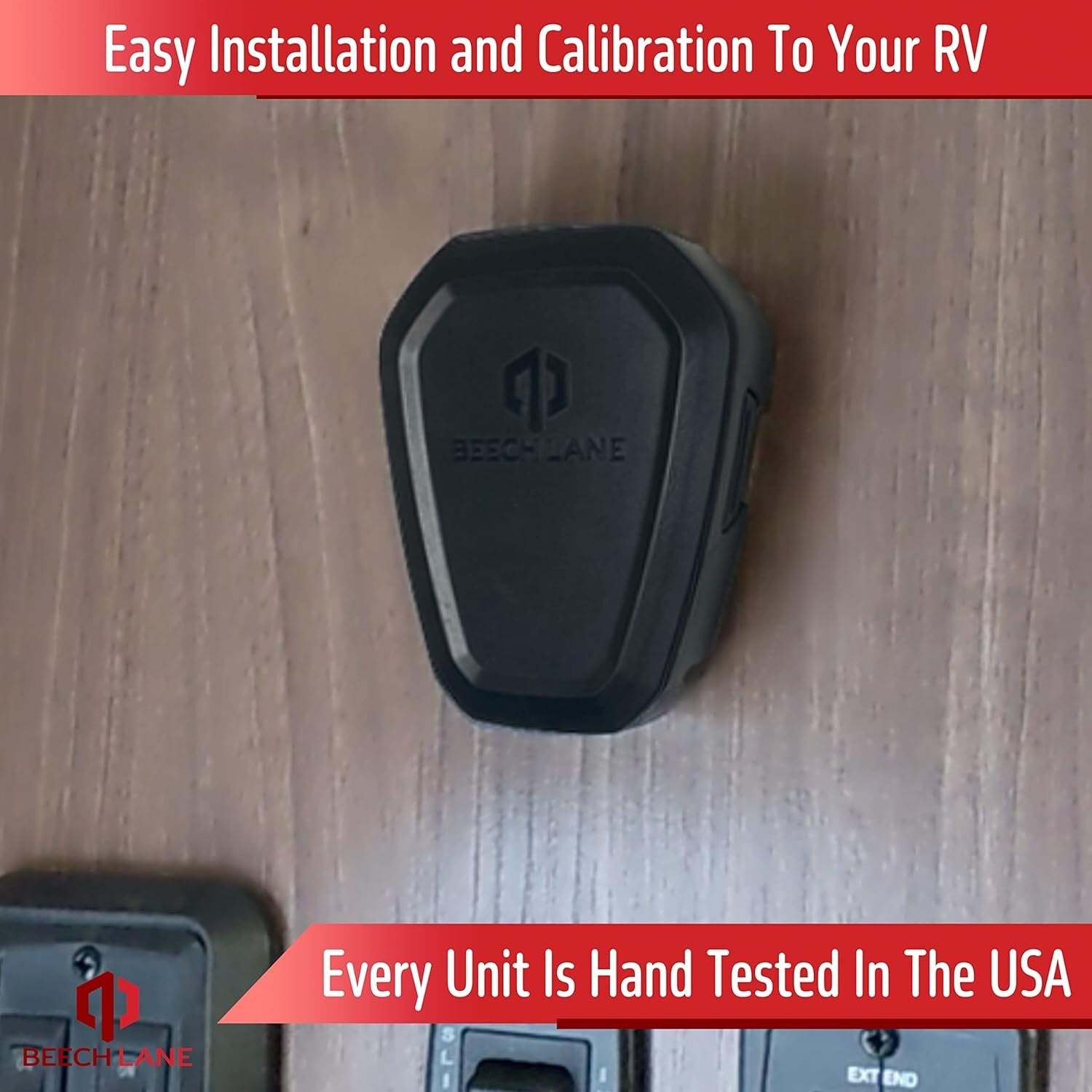 Wireless RV Leveling System with User-Friendly App for Precise Measurements